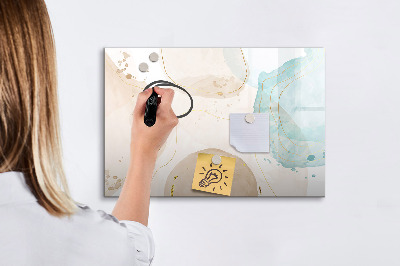Magnettafel zum schreiben Kreative Fotopräsentationswand