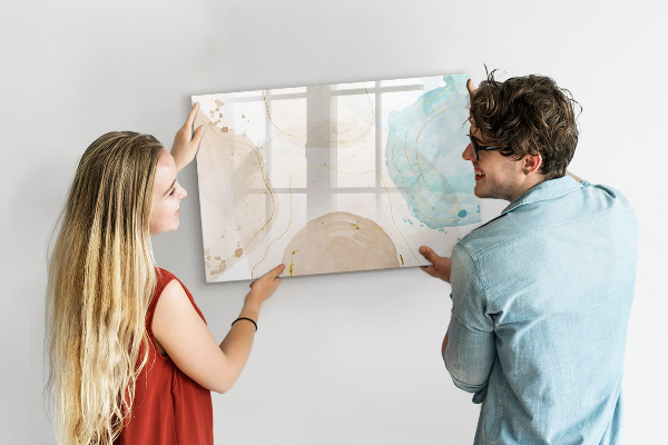Magnettafel zum schreiben Kreative Fotopräsentationswand