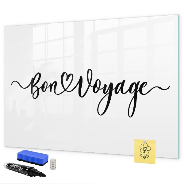 Magnettafel zum schreiben Ein kreativer Raum für Erinnerungen und Fotos