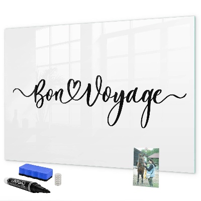 Magnettafel zum schreiben Ein kreativer Raum für Erinnerungen und Fotos
