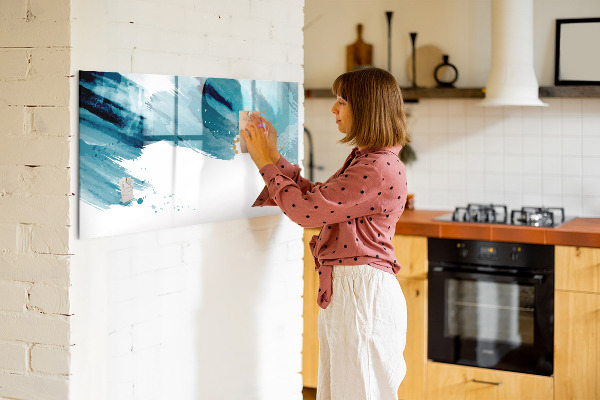 Magnettafel zum schreiben Ein farbenfrohes Poster zur Präsentation von Fotos