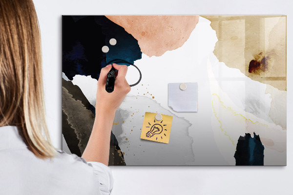 Schreib magnettafel Ein kreativer Raum zur Präsentation von Fotos