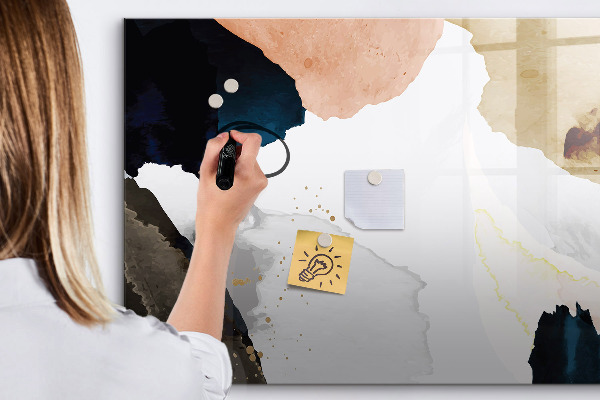 Schreib magnettafel Ein kreativer Raum zur Präsentation von Fotos