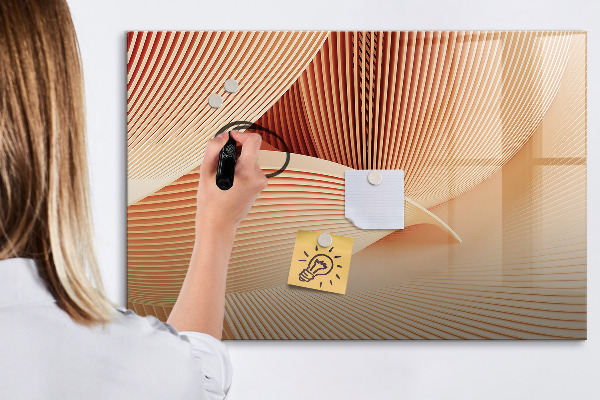 Magnettafel zum schreiben Moderne Fotodisplaytafel