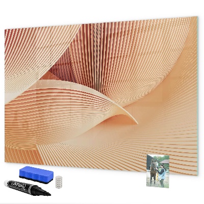 Magnettafel zum schreiben Moderne Fotodisplaytafel