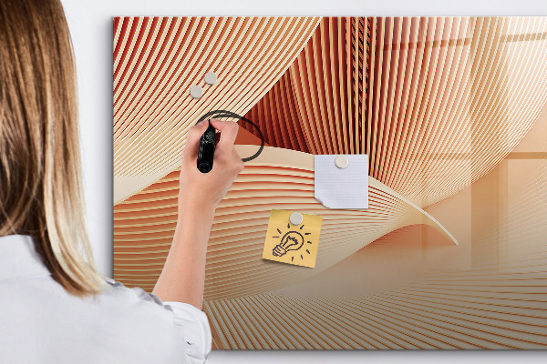 Magnettafel zum schreiben Moderne Fotodisplaytafel