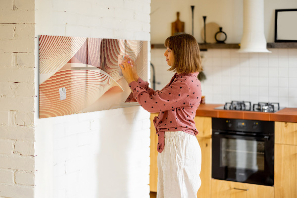 Magnettafel zum schreiben Moderne Fotodisplaytafel