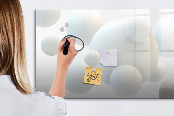 Magnettafel zum schreiben Platz für Erinnerungen und Notizen