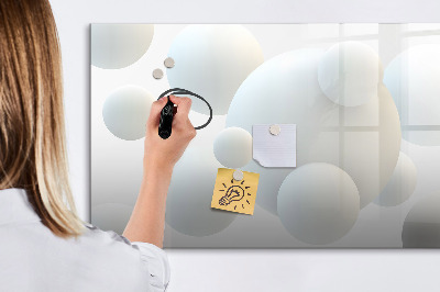 Magnettafel zum schreiben Platz für Erinnerungen und Notizen