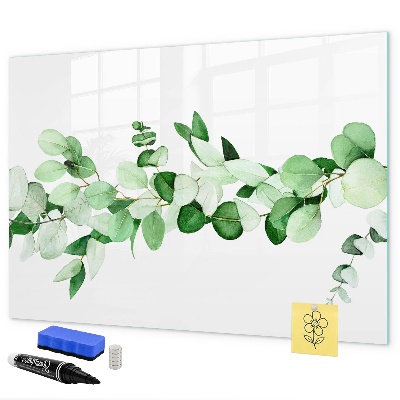 Magnettafel zum schreiben Grüne Tafel für Fotos und Notizen
