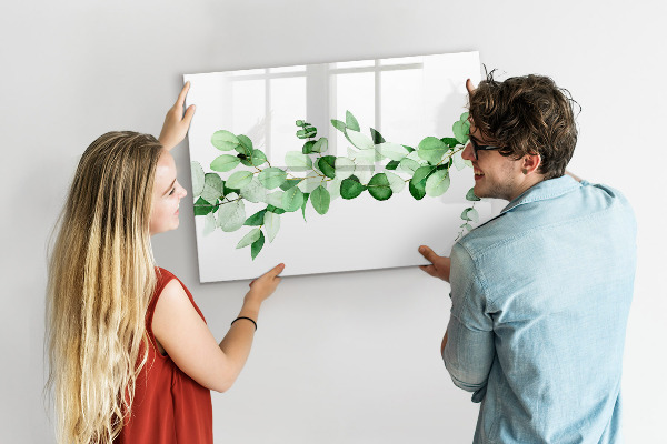 Magnettafel zum schreiben Grüne Tafel für Fotos und Notizen