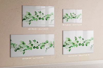 Magnettafel zum schreiben Grüne Tafel für Fotos und Notizen