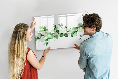Magnettafel zum schreiben Grüne Tafel für Fotos und Notizen