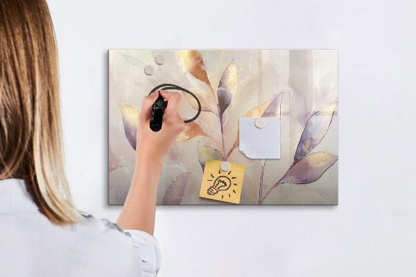 Schreib magnettafel Kreative Pinnwand für Fotos und Notizen
