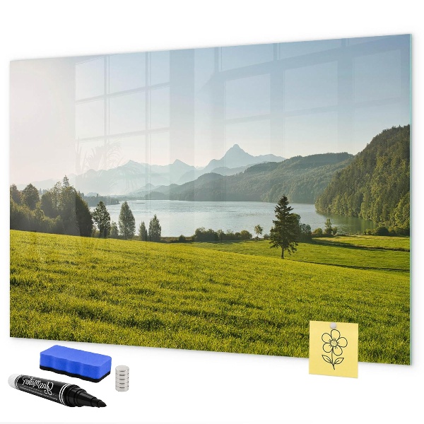 Magnettafel zum schreiben Ein kreativer Raum, um Ihre Erinnerungen zu präsentieren