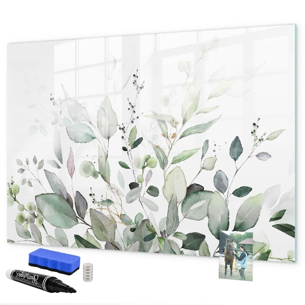 Schreib magnettafel Dekorative Tafel für Fotos und Notizen