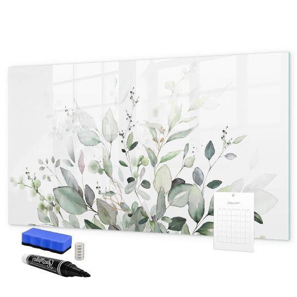Schreib magnettafel Dekorative Tafel für Fotos und Notizen