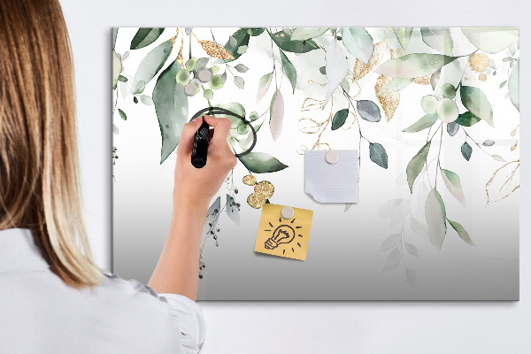 Magnettafel zum schreiben Kreative Fotopräsentationswand