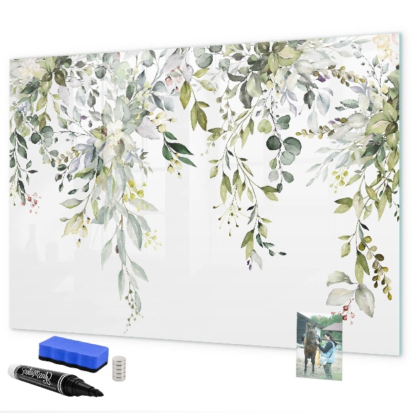 Magnettafel zum schreiben Kreative Pinnwand für Fotos und Notizen
