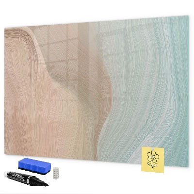 Schreib magnettafel Moderne Tafel für Notizen und Fotos