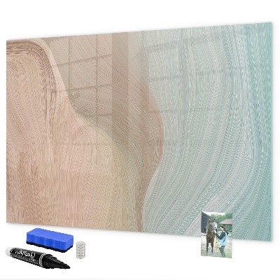 Schreib magnettafel Moderne Tafel für Notizen und Fotos