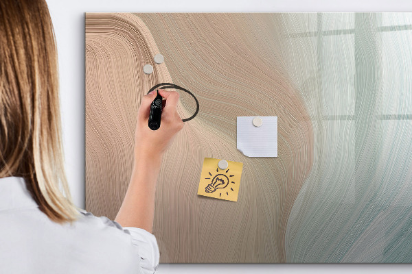 Schreib magnettafel Moderne Tafel für Notizen und Fotos