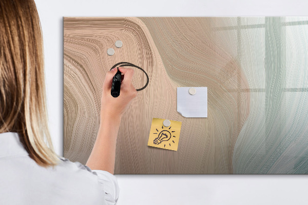 Schreib magnettafel Moderne Tafel für Notizen und Fotos