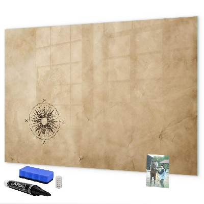 Schreib magnettafel Eine stylische Tafel für Notizen und Fotos