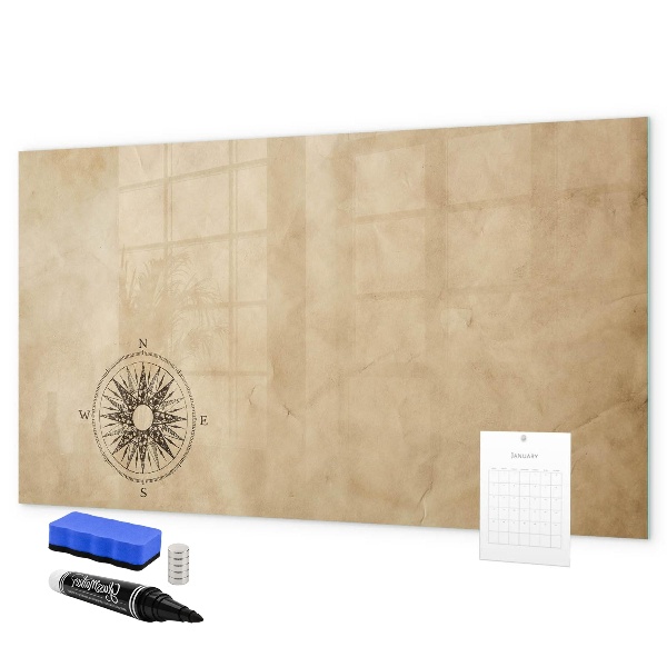 Schreib magnettafel Eine stylische Tafel für Notizen und Fotos