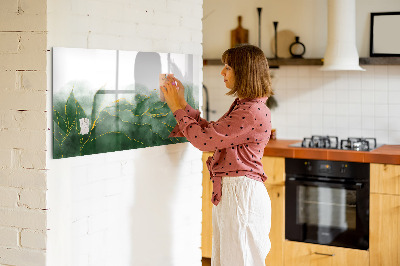 Schreib magnettafel Grüne Tafel für Fotos und Notizen
