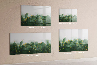 Schreib magnettafel Grüne Tafel für Fotos und Notizen