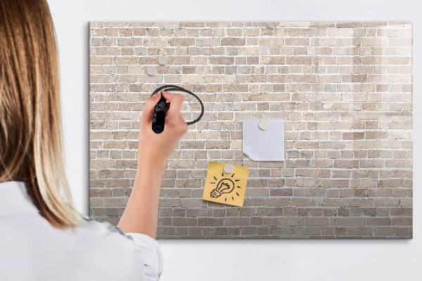 Magnettafel zum schreiben Moderne Fotodisplaytafel