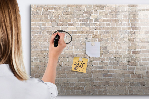 Magnettafel zum schreiben Moderne Fotodisplaytafel