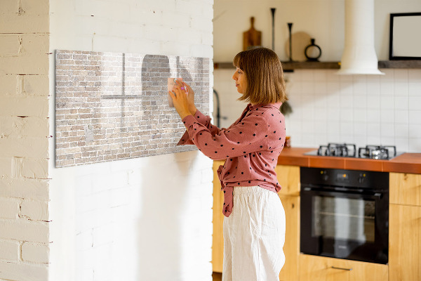 Magnettafel zum schreiben Moderne Fotodisplaytafel