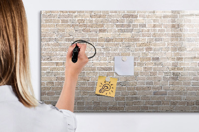 Magnettafel zum schreiben Moderne Fotodisplaytafel