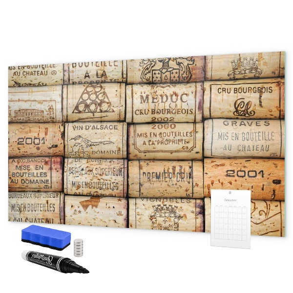 Schreib magnettafel Eine Tafel für Notizen und Erinnerungen