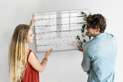 Schreib magnettafel Pinnwand für Fotos und Notizen