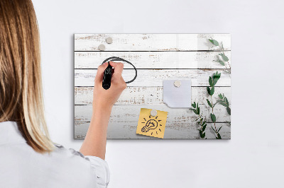 Schreib magnettafel Pinnwand für Fotos und Notizen