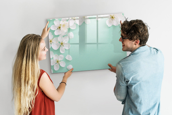 Magnettafel zum schreiben Kreative Fotopräsentationswand