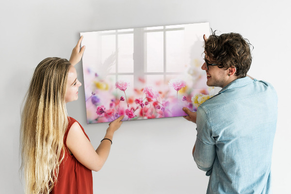 Schreib magnettafel Blumentafel für Fotos und Notizen