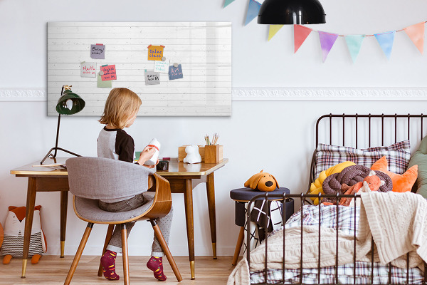 Magnettafel zum schreiben Pinnwand für Fotos und Notizen