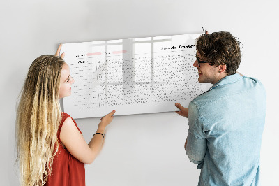 Schreib magnettafel Gewohnheitsverfolgung mit einem modernen Dreh
