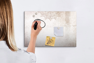 Magnettafel zum schreiben Notiz- und Fototafel