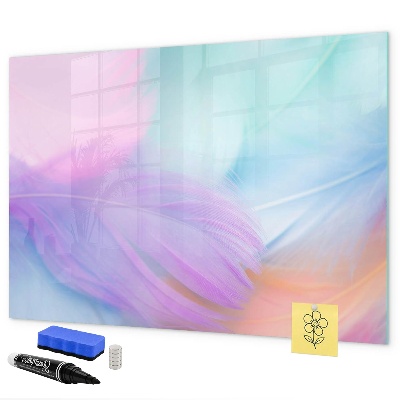Magnettafel zum schreiben Eine farbenfrohe Tafel für Fotos und Notizen