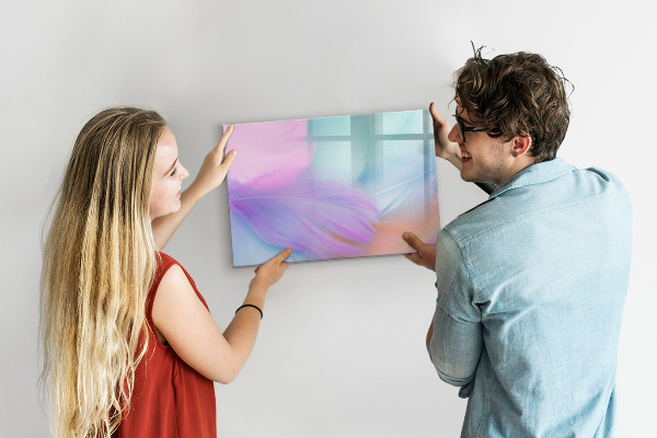 Magnettafel zum schreiben Eine farbenfrohe Tafel für Fotos und Notizen