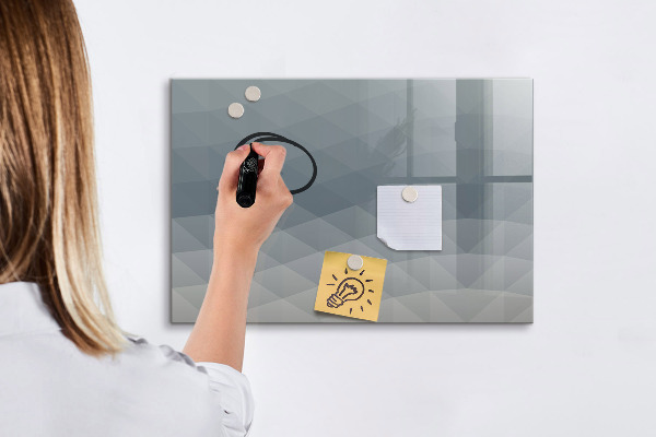 Magnettafel zum schreiben Erinnerungen auf moderne Art bewahren