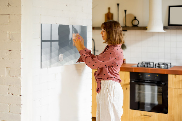 Magnettafel zum schreiben Erinnerungen auf moderne Art bewahren