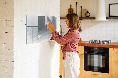 Magnettafel zum schreiben Erinnerungen auf moderne Art bewahren