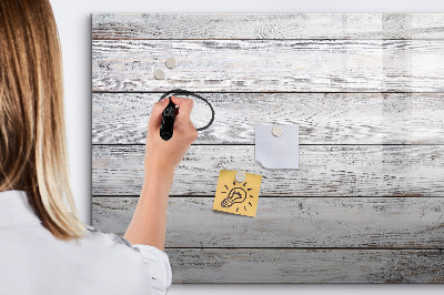 Schreib magnettafel Stilvolle Pinnwand für Fotos und Notizen