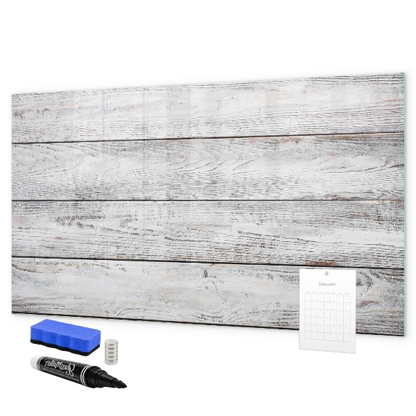 Schreib magnettafel Stilvolle Pinnwand für Fotos und Notizen